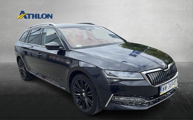 Skoda Superb cena 120000 przebieg: 124909, rok produkcji 2021 z Obrzycko małe 407